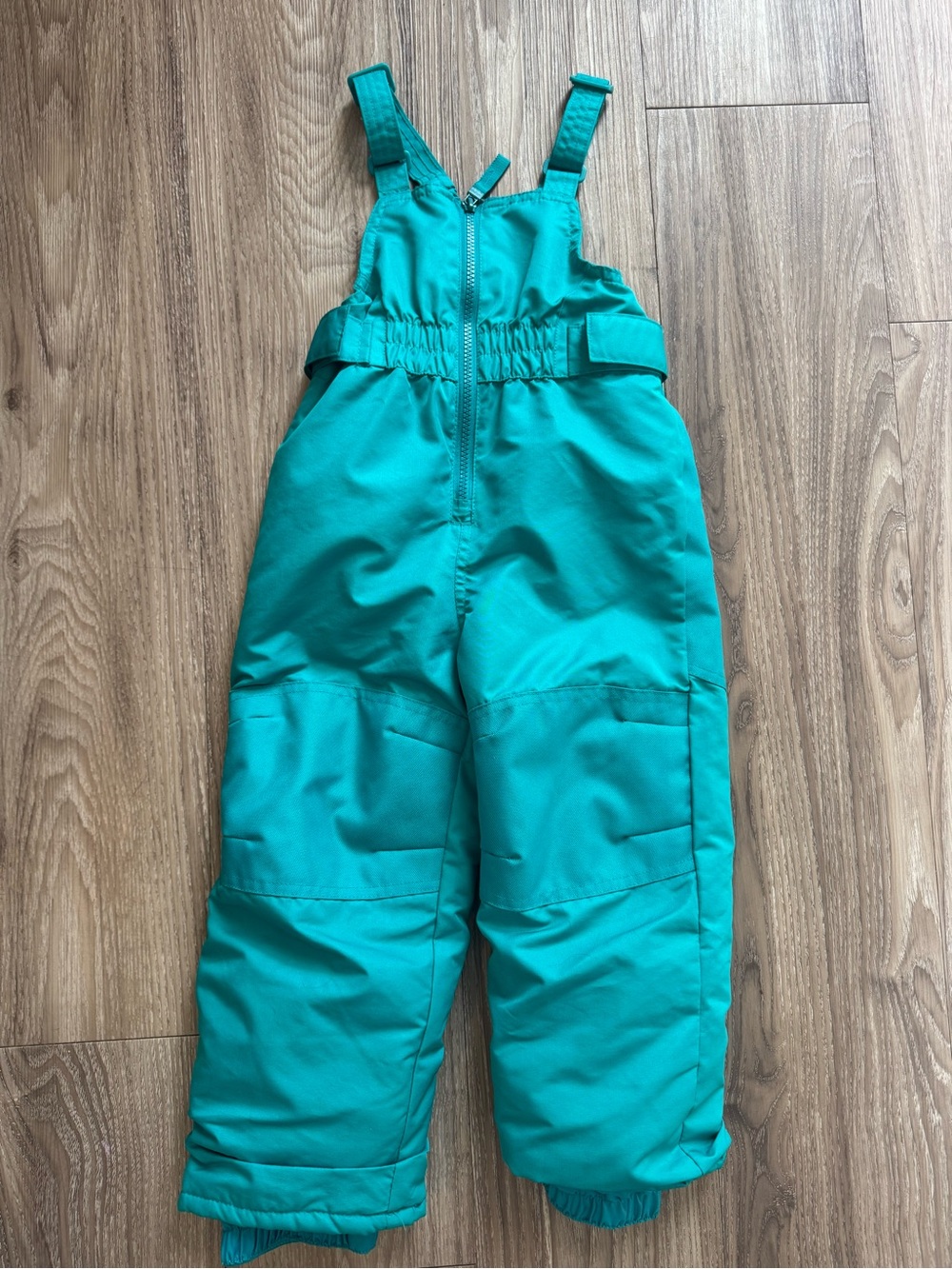 Cat & Jack Teal Kids Snow Overalls with Adjustable Straps